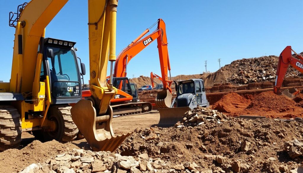 Excavation Equipment in Construction