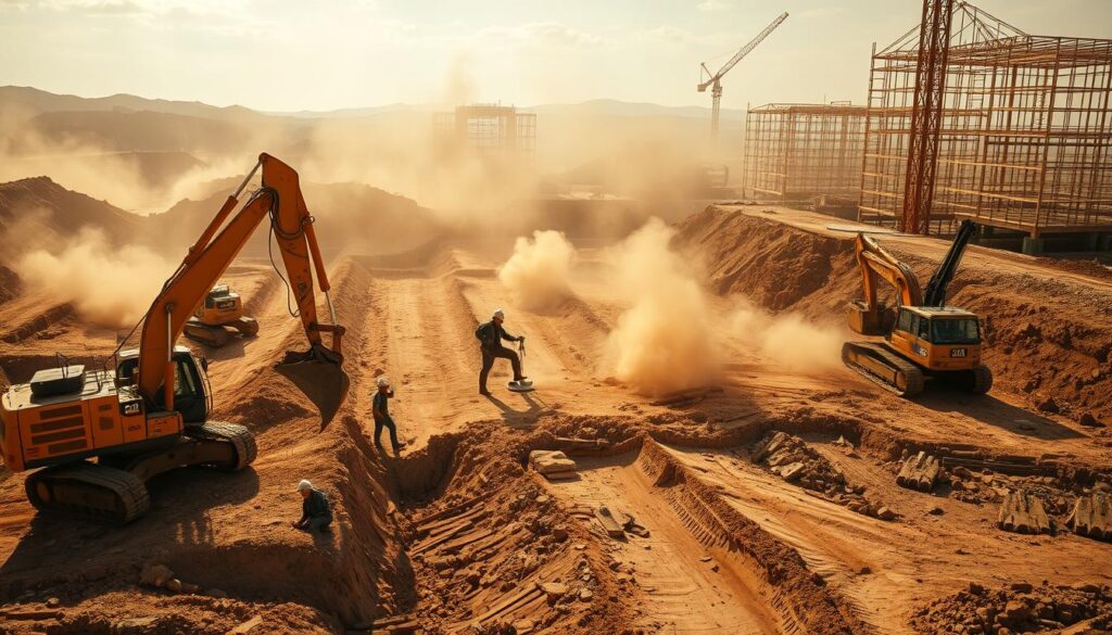 what is excavation process