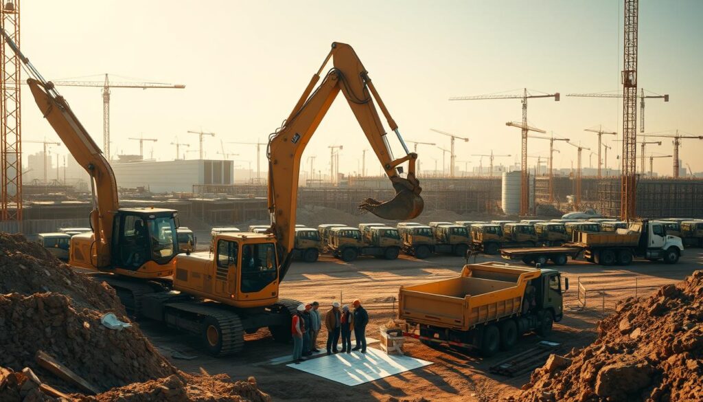 Excavation Site Planning Equipment Management